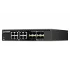 QNAP QSW-3216R-8S8T tinklo komutatorius Nevaldomas L2 10G eternetas (100/1000/10000) Juoda
