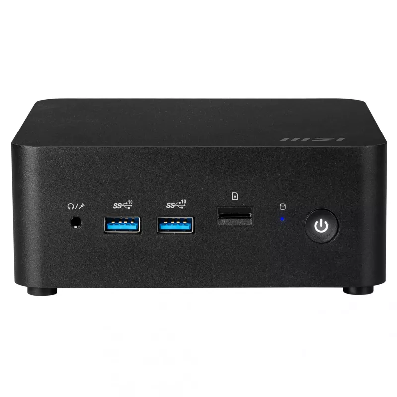 MSI Cubi NUC 1MG-001EU PC / darbo stotis Intel Core 7 150U 16 GB DDR5-SDRAM 1 TB SSD Windows 11 Pro Mini PC juodas