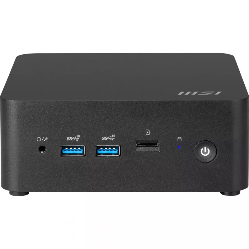 MSI Cubi NUC 1MG-001EU PC / darbo stotis Intel Core 7 150U 16 GB DDR5-SDRAM 1 TB SSD Windows 11 Pro Mini PC juodas