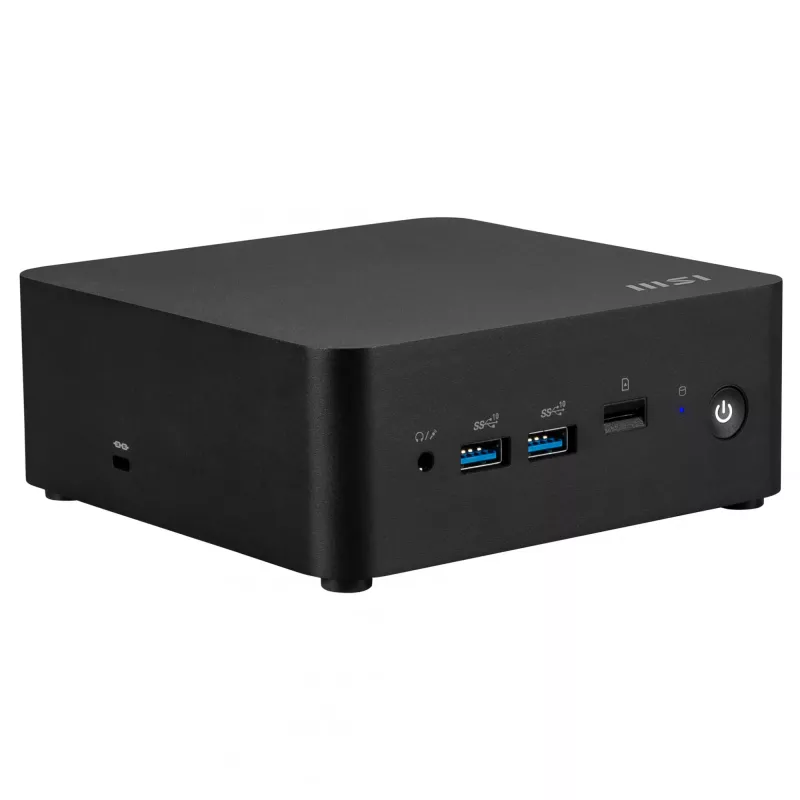 MSI Cubi NUC 1MG-001EU PC / darbo stotis Intel Core 7 150U 16 GB DDR5-SDRAM 1 TB SSD Windows 11 Pro Mini PC juodas