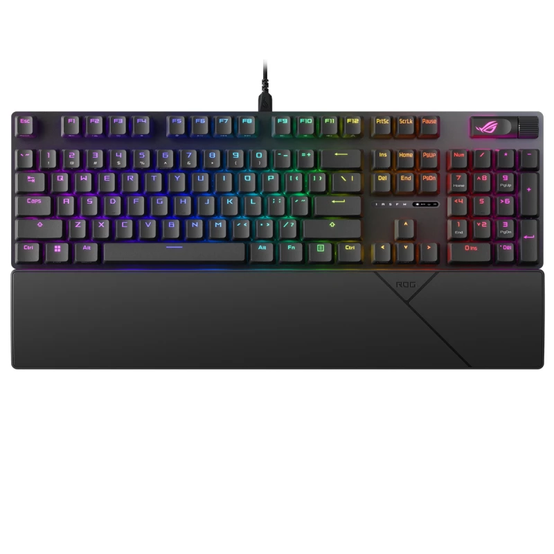 Klaviatūra ASUS ROG Strix Scope II Gaming RF Wireless USB Juoda 96%