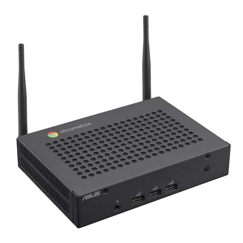 ASUS Chromebox CF40-BC012UN Intel® Celeron® N N4500 8 GB LPDDR4x-SDRAM 64 GB eMMC ChromeOS Mini PC Juoda
