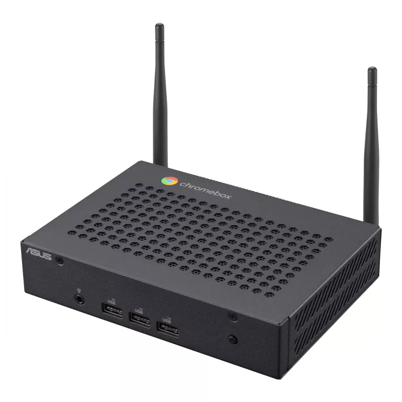 ASUS Chromebox CF40-BC012UN Intel® Celeron® N N4500 8 GB LPDDR4x-SDRAM 64 GB eMMC ChromeOS Mini PC Juoda
