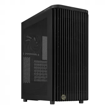 PC korpusas ASUS ProArt PA401 Mesh Panel Juoda, ATX, 2x160mm priekyje, 1x120mm gale, 2x3.5 col. + 2x2.5 col., USB 3.2 Gen1