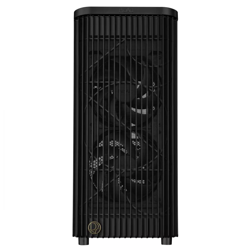 PC korpusas ASUS ProArt PA401 Mesh Panel Juoda, ATX, 2x160mm priekyje, 1x120mm gale, 2x3.5 col. + 2x2.5 col., USB 3.2 Gen1