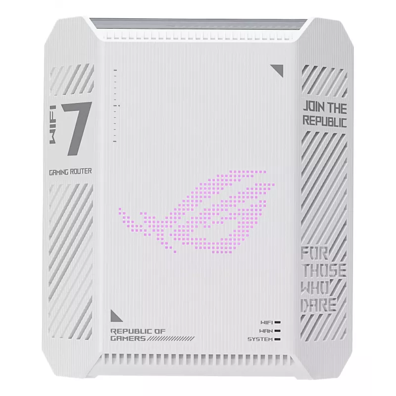 ASUS GS-BE7200 belaidis maršrutizatorius 2,5 Gigabit Ethernet dviejų juostų (2,4 GHz / 5 GHz) baltas, juodas