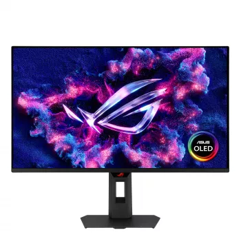 ASUS ROG Strix OLED XG27AQDMG žaidimų monitorius 26,5 colio 2560x1440 WOLED 0,03 ms USB 3.2 Gen 1 VESA aukščio reguliavimas, juodas