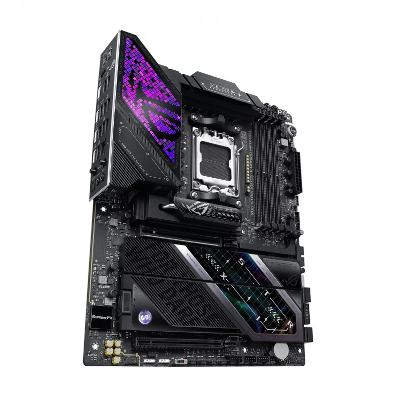Pagrindinė plokštė ASUS ROG STRIX X870E-E GAMING WIFI7 NEO — AM5, X870E lustų rinkinys, PCIe palaikymas, Wi‑Fi 7