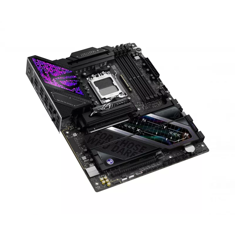 Pagrindinė plokštė ASUS ROG STRIX X870E-E GAMING WIFI7 NEO — AM5, X870E lustų rinkinys, PCIe palaikymas, Wi‑Fi 7