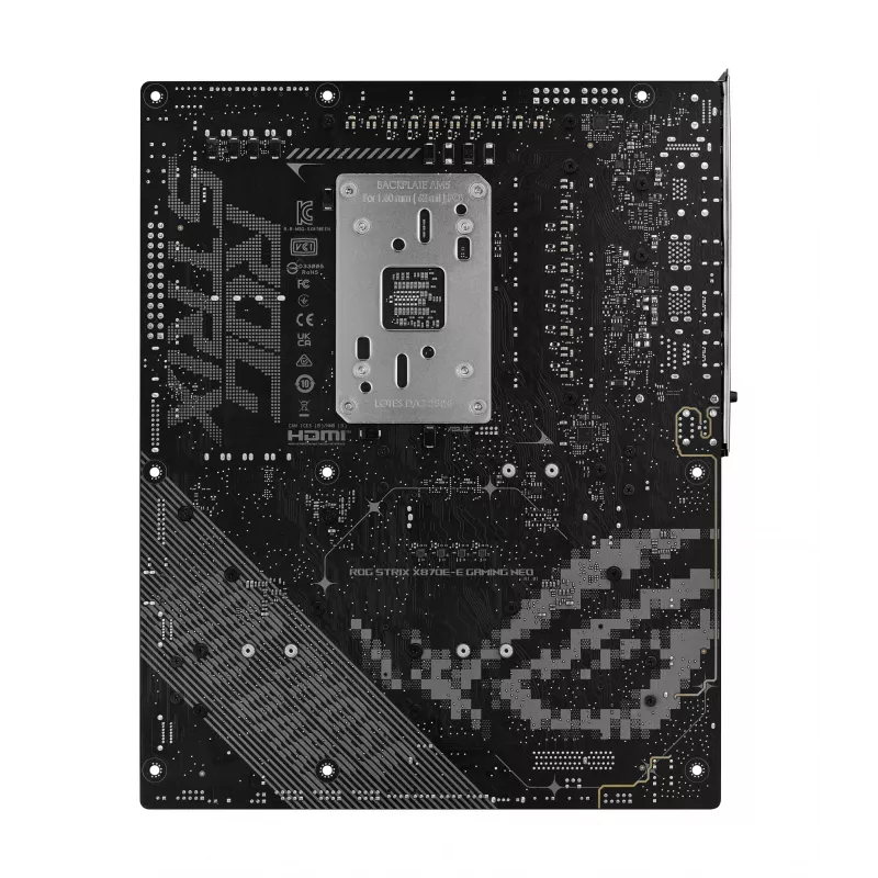 Pagrindinė plokštė ASUS ROG STRIX X870E-E GAMING WIFI7 NEO — AM5, X870E lustų rinkinys, PCIe palaikymas, Wi‑Fi 7