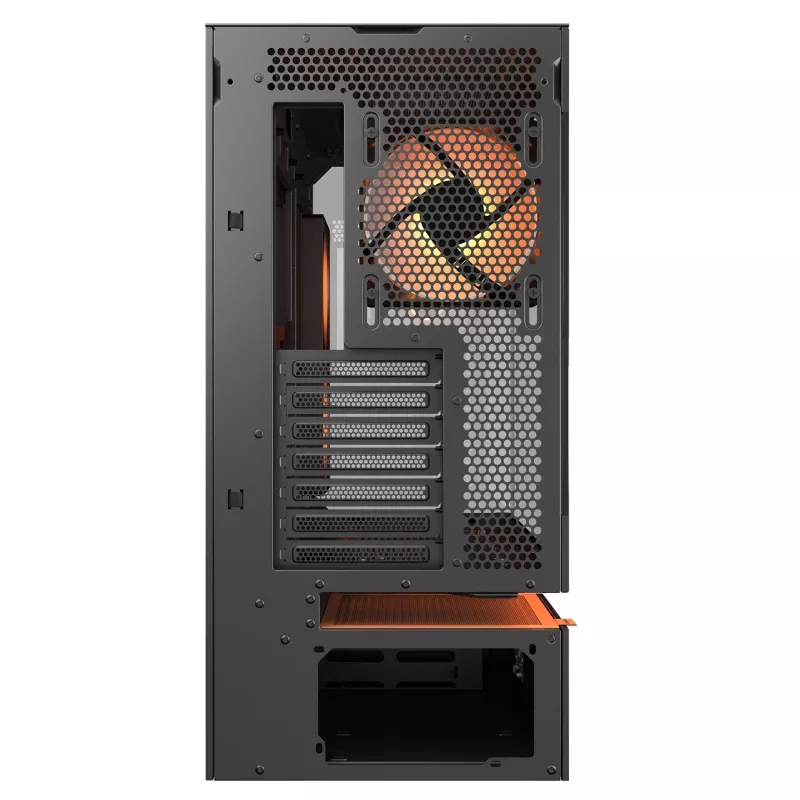 Cougar CFV235 Vision Midi Tower PC korpusas, ARGB, 9,16 colio LCD (1920×462), grūdintas stiklas, juodas