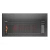 Cougar CFV235 Vision Midi Tower PC korpusas, ARGB, 9,16 colio LCD (1920×462), grūdintas stiklas, juodas