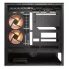 Cougar CFV235 Vision Midi Tower PC korpusas, ARGB, 9,16 colio LCD (1920×462), grūdintas stiklas, juodas