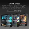 Cougar CFV235 Vision Midi Tower PC korpusas, ARGB, 9,16 colio LCD (1920×462), grūdintas stiklas, juodas