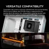 Cougar CFV235 Vision Midi Tower PC korpusas, ARGB, 9,16 colio LCD (1920×462), grūdintas stiklas, juodas