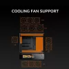 Cougar CFV235 Vision Midi Tower PC korpusas, ARGB, 9,16 colio LCD (1920×462), grūdintas stiklas, juodas