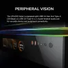 Cougar CFV235 Vision Midi Tower PC korpusas, ARGB, 9,16 colio LCD (1920×462), grūdintas stiklas, juodas