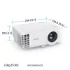 BenQ TH575i standartinio nuotolio projektorius 3800 ANSI liumenų DLP 1080p (1920x1080) 3D Baltas