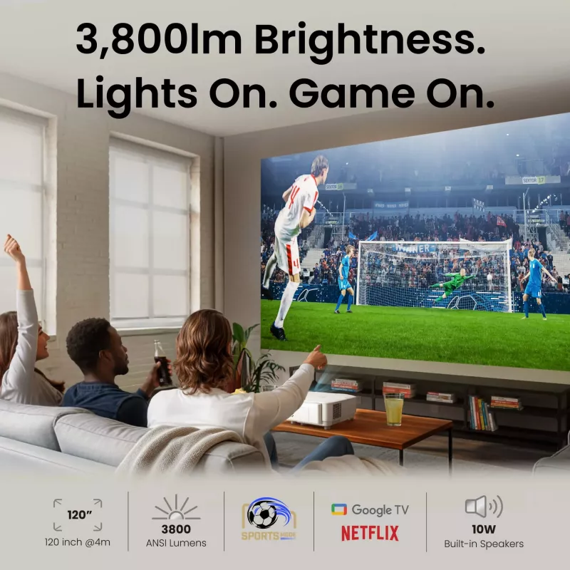 BenQ TH575i standartinio nuotolio projektorius 3800 ANSI liumenų DLP 1080p (1920x1080) 3D Baltas