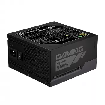 GIGABYTE GAMING 850GM PG5 maitinimo blokas - PCIe 5.1, 80 PLUS Gold, visiškai modulinė konstrukcija, 135 mm ventiliatorius, suderinamas su ATX 3.1, ES kištukas