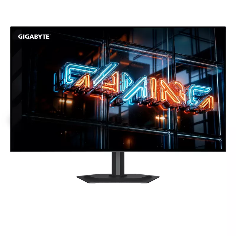 27 colių GIGABYTE MO27Q28GR WOLED QHD žaidimų monitorius — 2560×1440, 280Hz, 0,03ms, 335 cd/m², HDMI 2.1, DisplayPort 1.4