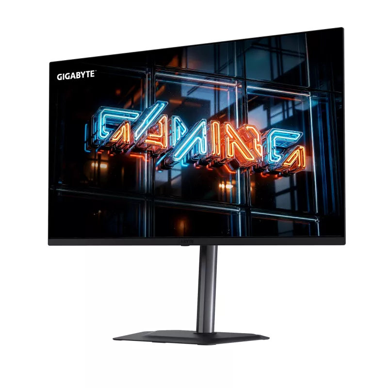 GIGABYTE MO32U24 32 colių QD-OLED žaidimų monitorius, 4K UHD 3840x2160, 240Hz, 0.03ms, HDMI 2.1, DisplayPort 1.4, HDR True Juoda 500