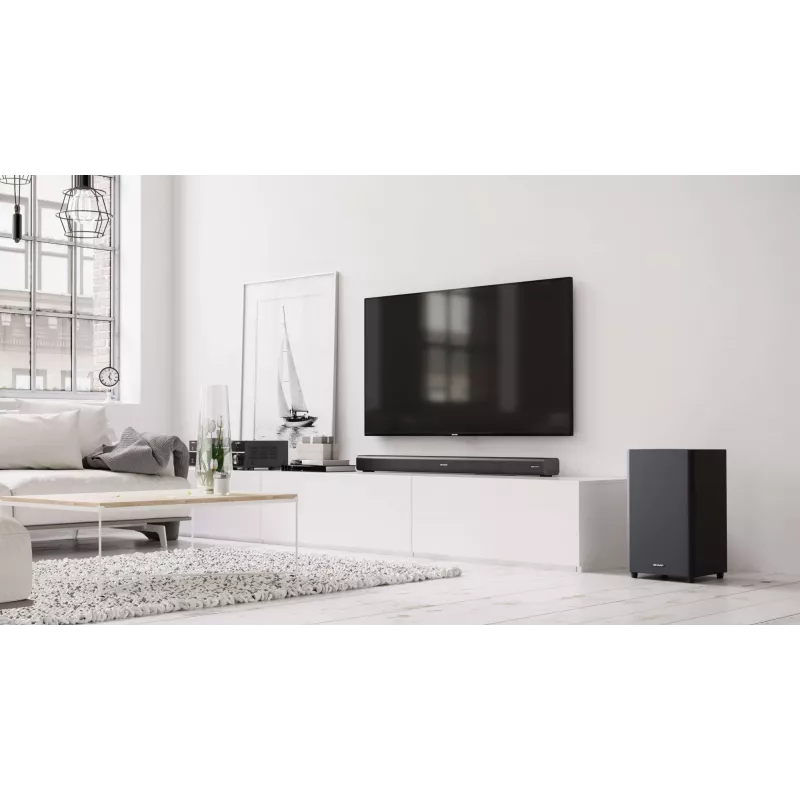 Sharp HT-SBW460 garso juostos garsiakalbis Metallic 3.1 kanalai 440 W