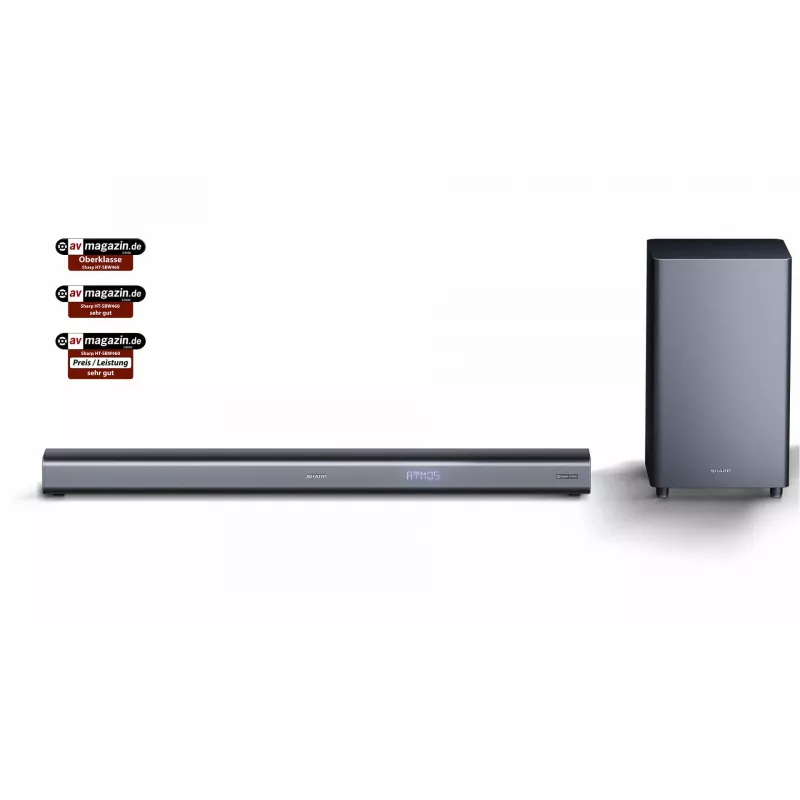 Sharp HT-SBW460 garso juostos garsiakalbis Metallic 3.1 kanalai 440 W