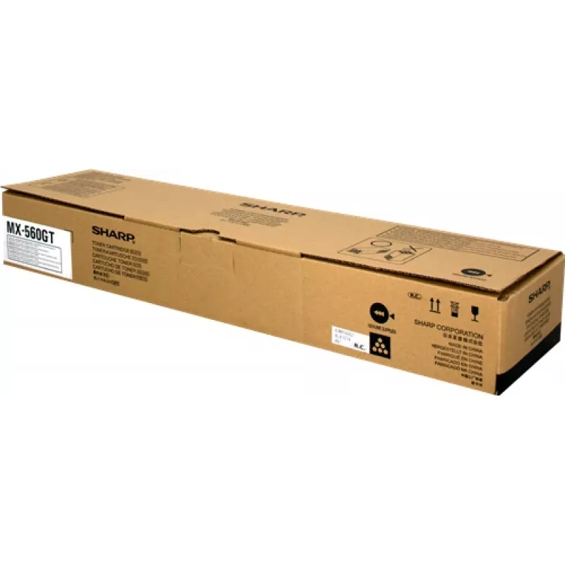 tonerio kasetė Sharp MX-560GT Juoda Originali, laser printing, yield 40000 puslapių, 1 pc