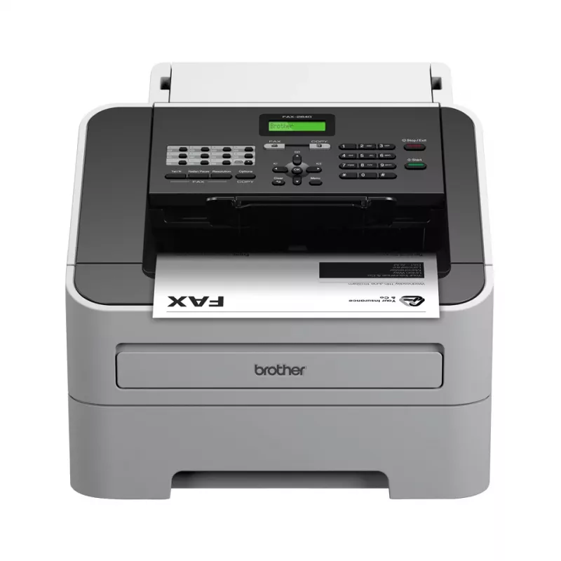 Brother FAX-2840 faksas Lazerinis 33,6 Kbit/s A4 Juoda, Pilka