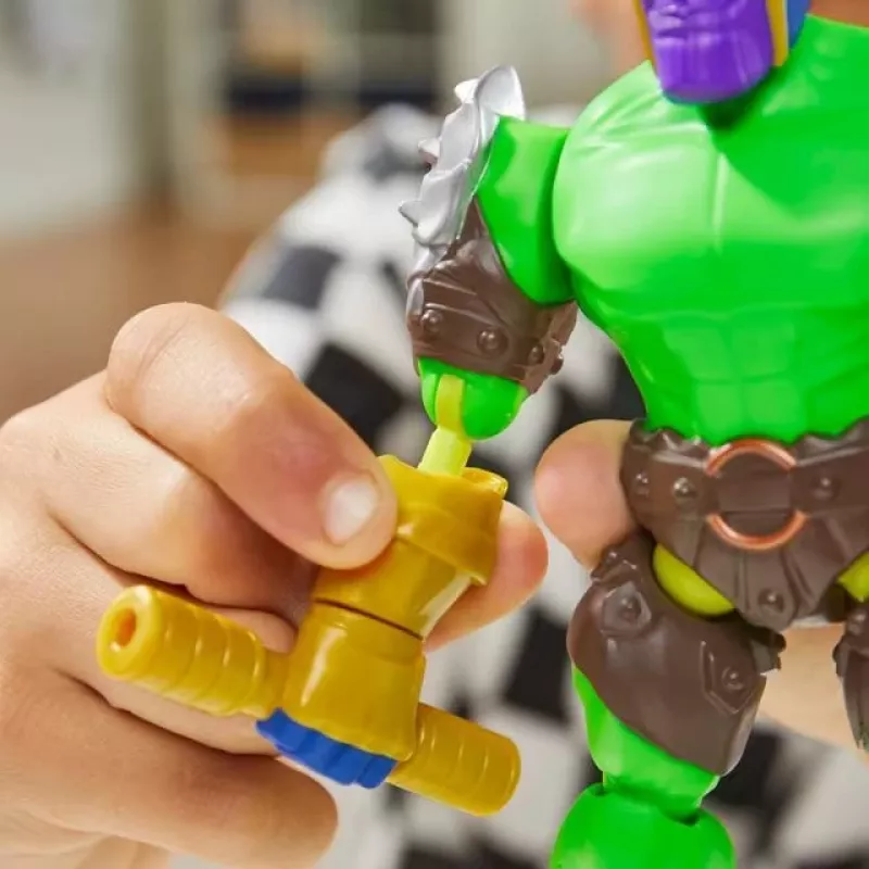 HASBRO Marvel MixMashers Avengers Hulk Mix-&-Match veiksmo figūrėlė, įvairiaspalvė, skirtas 4 metų ir vyresniems