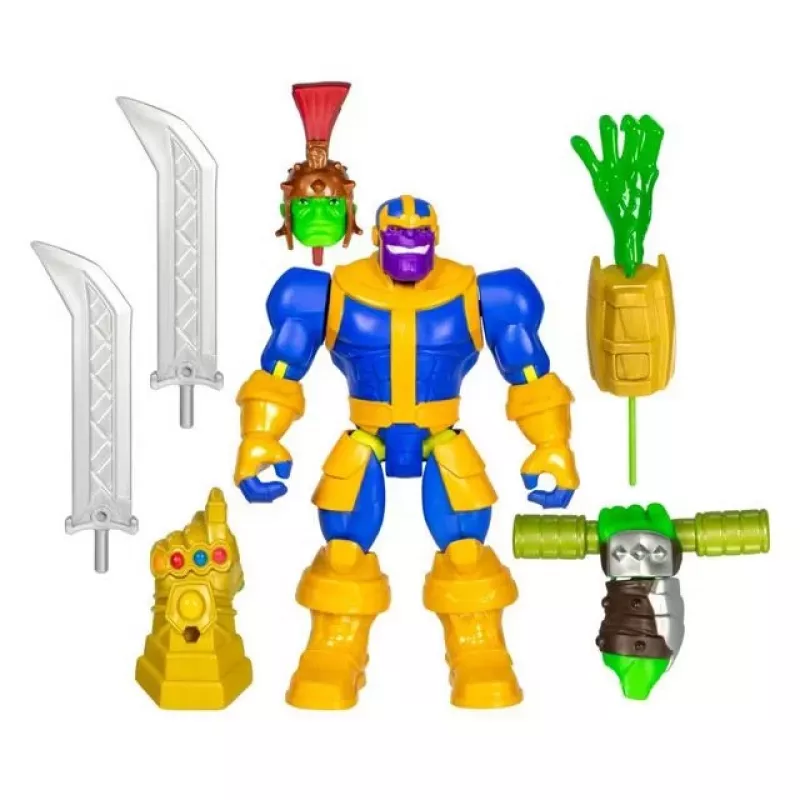 Marvel MixMashers Avengers Thanos Mix-&-Match, 4 m., Įvairiaspalvis
