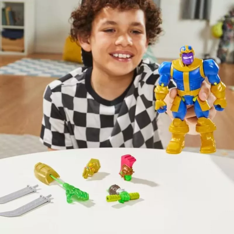 Marvel MixMashers Avengers Thanos Mix-&-Match, 4 m., Įvairiaspalvis