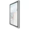 Nobo Premium Plus magnetinė lauko skelbimų lenta su užraktu 8xA4