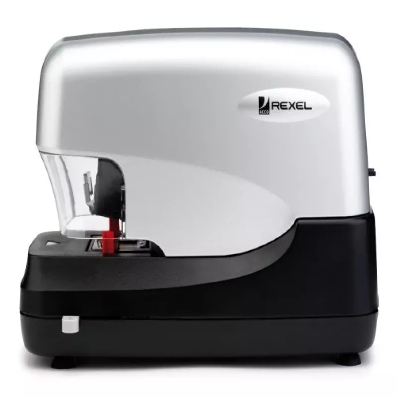 “Rexel Stella70” elektrinis kasetinis segiklis ES, 70 lapų, Galinis, 5000 segių, Juoda, Sidabrinė, 259 mm, 372 mm