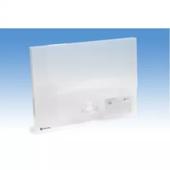 Rexel Ice A4+ dokumentų dėžutė su 25 mm nugarėle, skaidri, skaidri, 250 lapų, polipropilenas (PP), A4