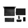 Kensington Dual Wireless Compact klaviatūra - BE, Mini, Wireless, RF Wireless + Bluetooth, AZERTY, Juoda