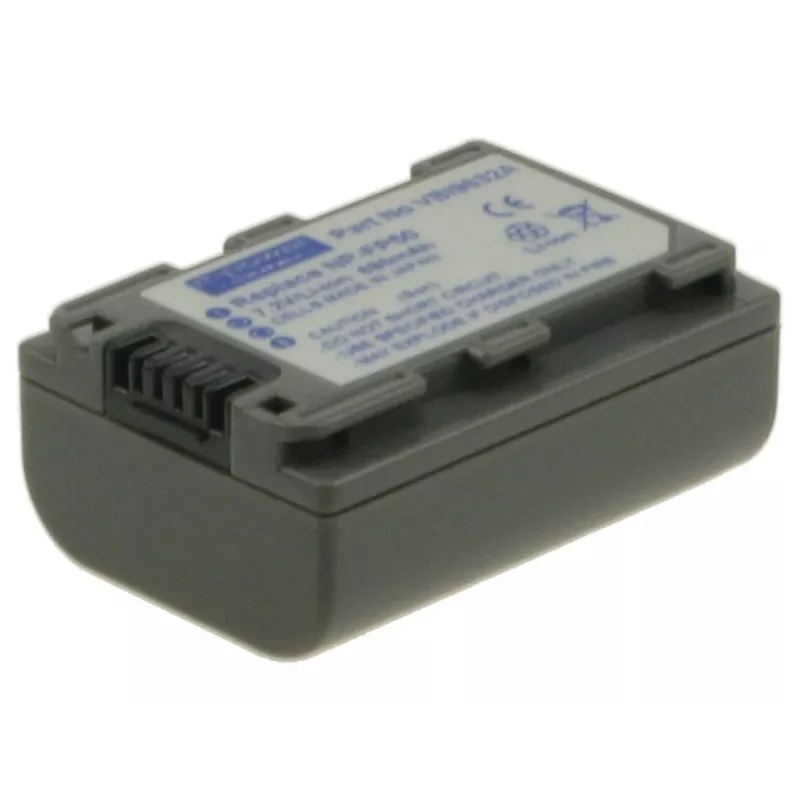 2-Power vaizdo kameros baterija 7,2 V 700 mAh, 700 mAh, 7,2 V, ličio jonų (Li-Ion)