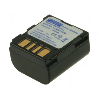 2-Power vaizdo kameros baterija 7,2 V 750 mAh, 750 mAh, 7,2 V, ličio jonų (Li-Ion)