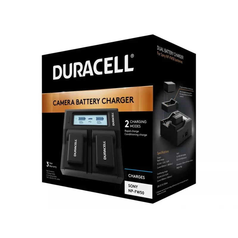 Duracell DRS6120 baterijų įkroviklis