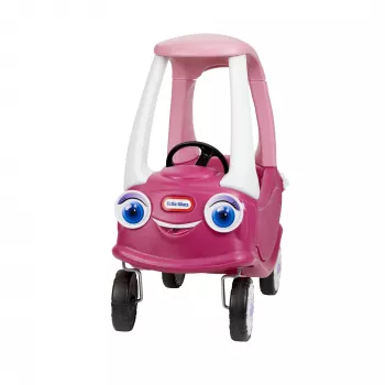 Little Tikes Cozy Coupe Princess, 1,5 m., 4 ratai(-ų), Plastikas, Mėlyna, Rožinė, Balta