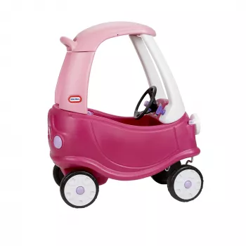 Little Tikes Cozy Coupe Princess, 1,5 m., 4 ratai(-ų), Plastikas, Mėlyna, Rožinė, Balta
