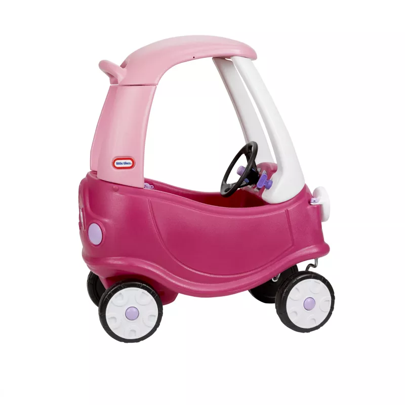 Little Tikes Cozy Coupe Princess, 1,5 m., 4 ratai(-ų), Plastikas, Mėlyna, Rožinė, Balta