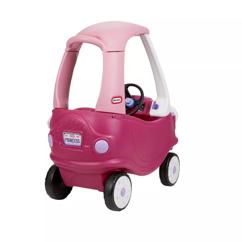 Little Tikes Cozy Coupe Princess, 1,5 m., 4 ratai(-ų), Plastikas, Mėlyna, Rožinė, Balta