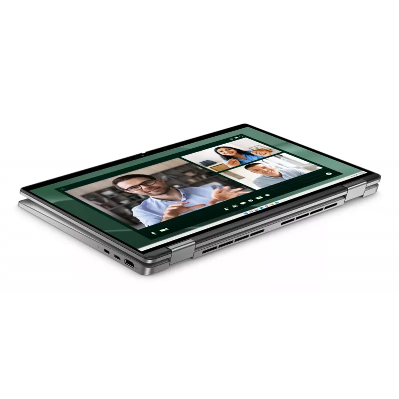 DELL Latitude 7450 2-in-1 Intel Core Ultra 7 165U Hybrid (2-in-1) 35,6 cm (14 colių) jutiklinis ekranas Full HD+ 16 GB LPDDR5x-SDRAM 512 GB SSD Wi-Fi 7 (802.11be) Windows 11 Pro vokiečių pilka