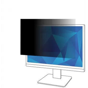 3M privatumo filtras 43 colių monitoriui, 16:9, PF430W9B, 109,2 cm (43 coliai), 16:9, monitoriui, berėmis ekrano privatumo filtras, blizgus / matinis, apsaugantis nuo akinimo