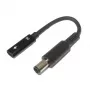 CoreParts MBXUSBC-CO0001 kabelio lyties keitiklis USB C 7,4 x 5 mm Juoda