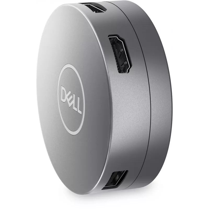 DELL 6-in-1 USB-C Multiport Adapter - DA305, laidinis, USB 3.2 Gen 2 (3.1 Gen 2) Type-C, 10,100,1000 Mbit/s, sidabrinis, 3840 x 2160 pikselių, Dell