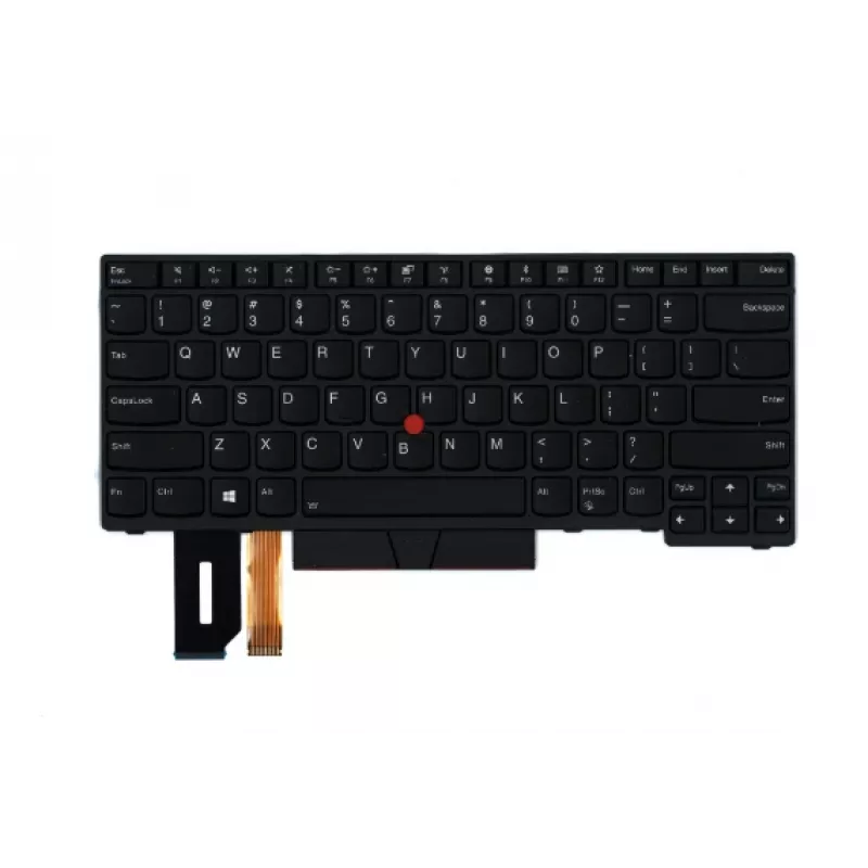 Klaviatūra Lenovo ThinkPad T480s — FRU01YP250 ispaniško išdėstymo, juoda