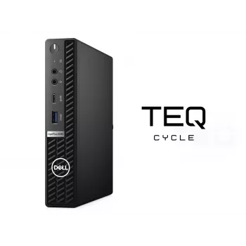 Teqcycle DELL OptiPlex 5080 Intel® Core™ i5 i5-10500T 16 GB DDR4-SDRAM 256 GB SSD Windows 11 Pro MFF Mini kompiuteris Juodas